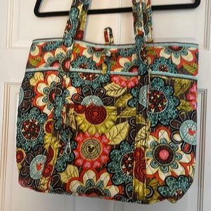 NWT :Vera Bradley Disney themed bag. 17 wide. 14 1/2 tall . 3 inches deep.